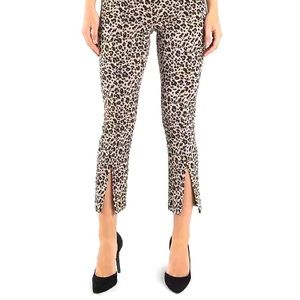 NWT Nanette Lepore Leopard Print Skim Pants